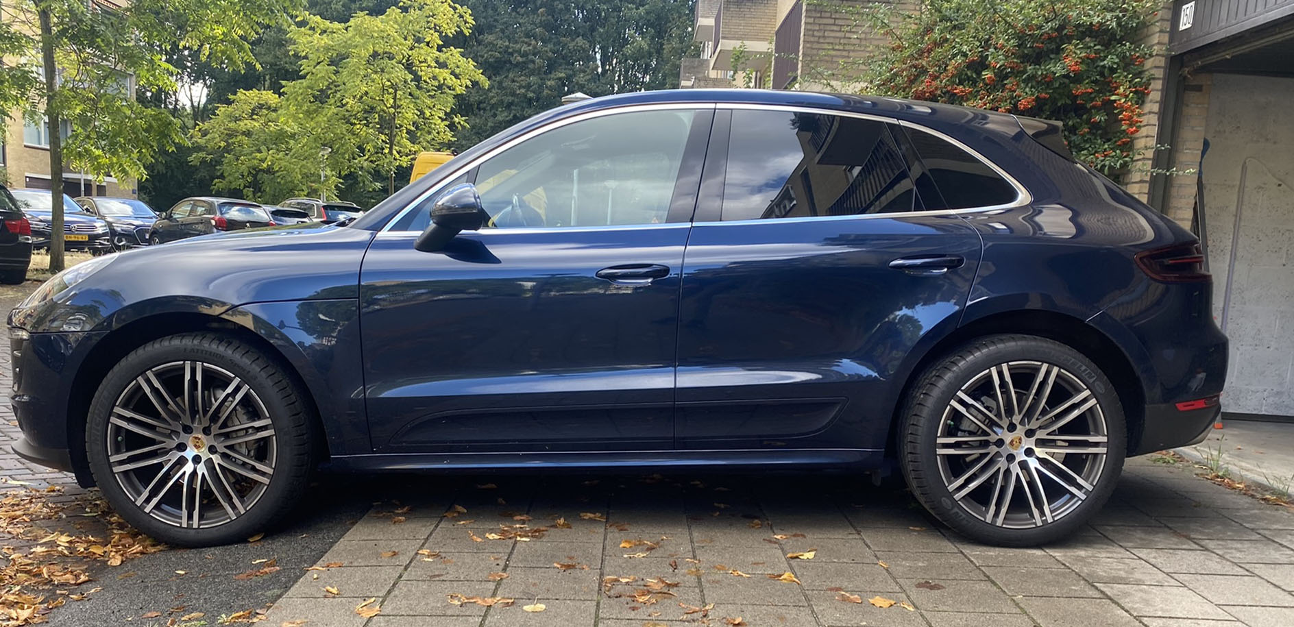Porsche Macan S staat voor detailing