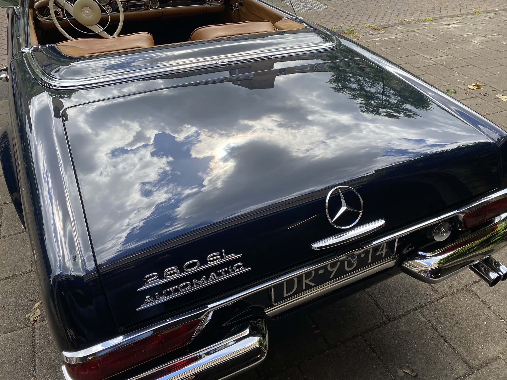 Schitterende reflectie na detailing