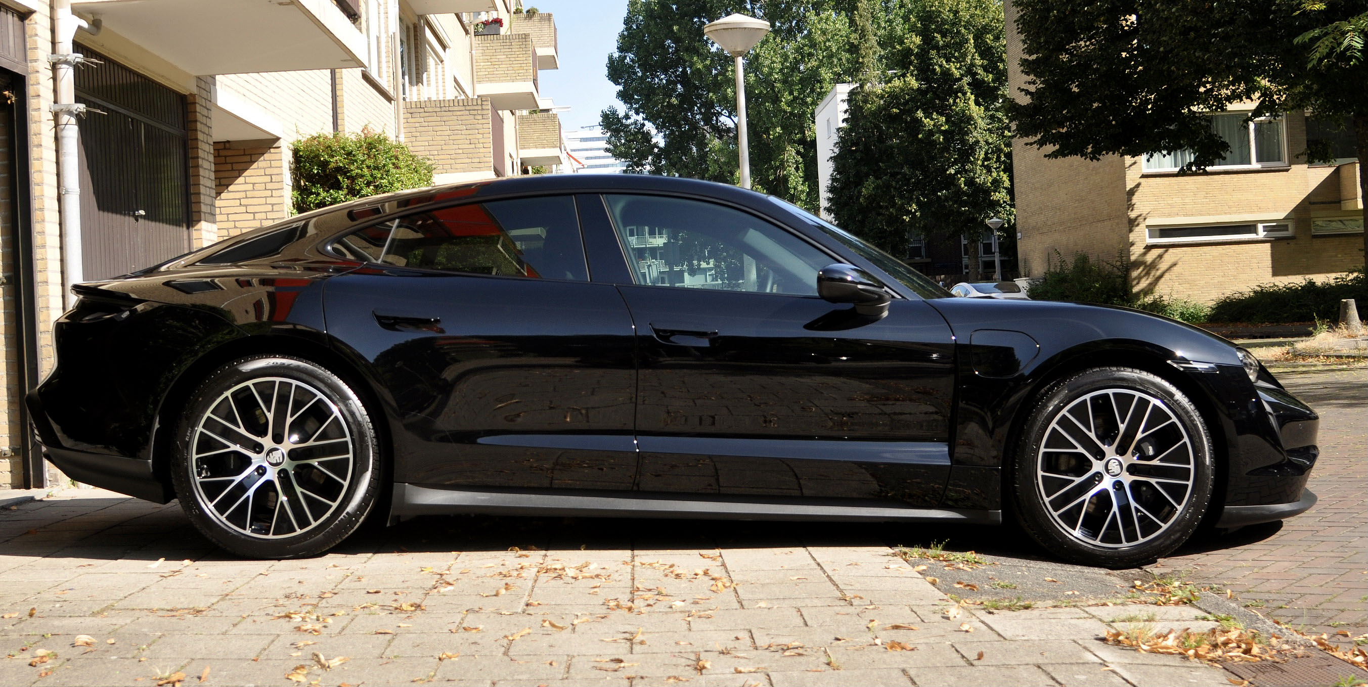 Porsche Taycan resultaat na detailing